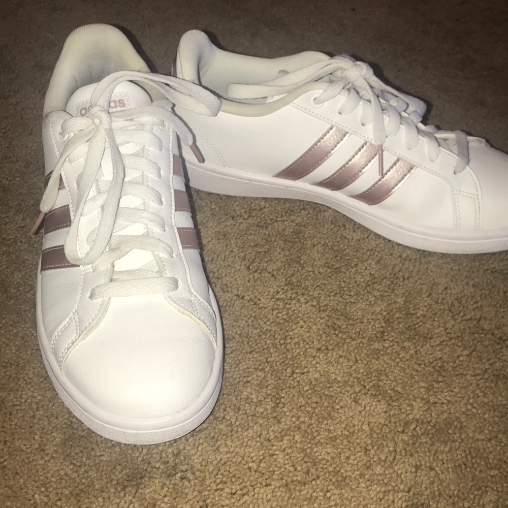 Adidas Neo Cloudfoam  Rose Gold shoes